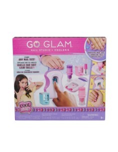 Cool Maker GO GLAM, Macchina Decora Unghie, Decora 200 Unghie con 4 Motivi, 2 Applicatori di Smalto e Maschera per Unghie, 7+