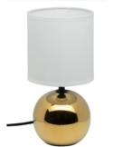 LAMPADA TAVOLO 116289U DORATA 13X25CM CERAMICA