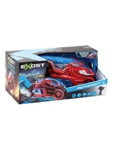 Exost Motodrift X R/C, auto radiocomandata 360°, ruote rotanti acrobazie, veicolo con luci LED, macchina acrobatica Exost