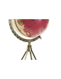 MAPPAMONDO ALLUMINIO/PVC 18,5X16X38 DORATO