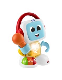 Robit Canta con Me, Gioco Musicale Elettronico, Microfono Reale, Effetti Vocale, 3-6 Anni, Chicco
