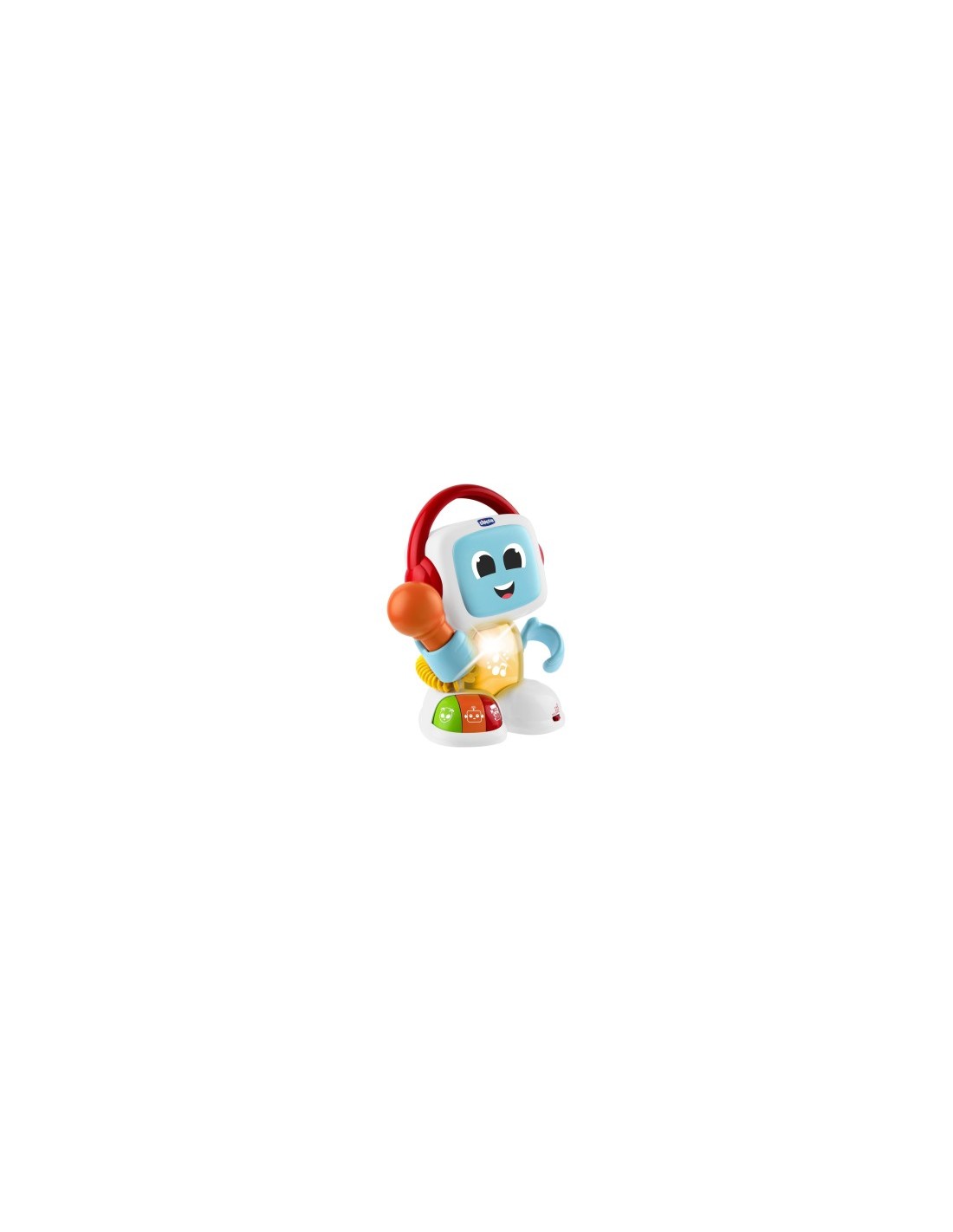 Robit Canta con Me, Gioco Musicale Elettronico, Microfono Reale, Effetti Vocale, 3-6 Anni, Chicco