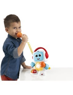 Robit Canta con Me, Gioco Musicale Elettronico, Microfono Reale, Effetti Vocale, 3-6 Anni, Chicco