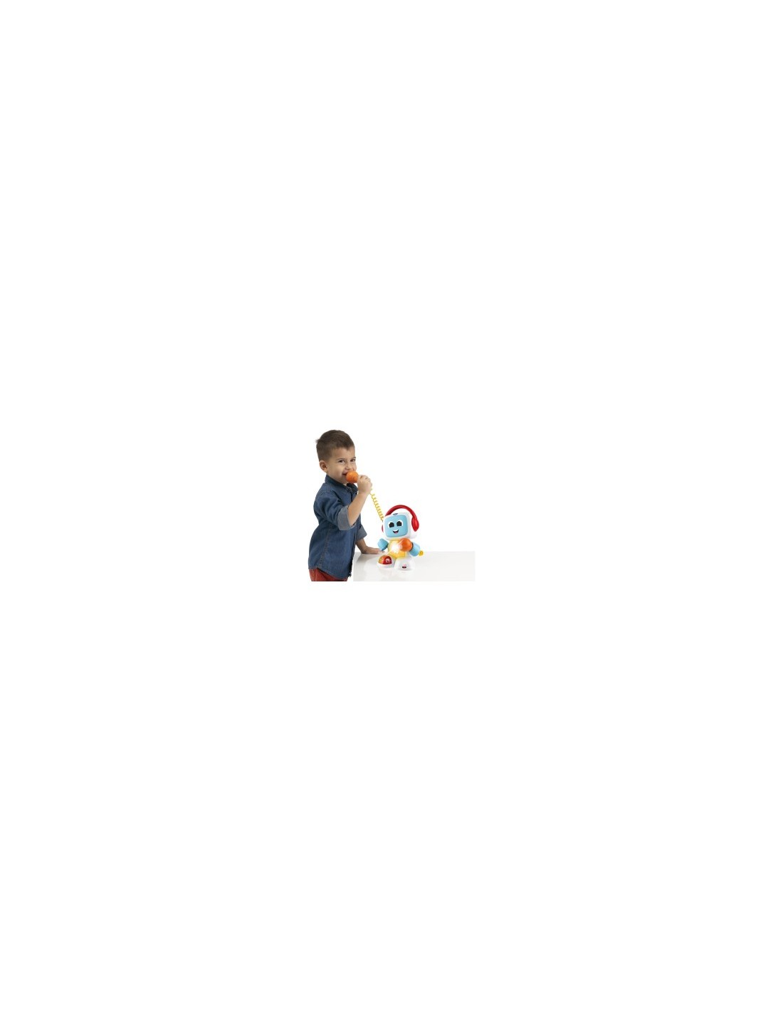 Robit Canta con Me, Gioco Musicale Elettronico, Microfono Reale, Effetti Vocale, 3-6 Anni, Chicco