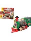 LOCOMOTIVA VAPORE 10759 A BATTERIA LUCI SUONI
