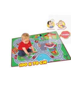 TAPPETO PLAYMAT 85008 100X70CM JUNIOR CITY