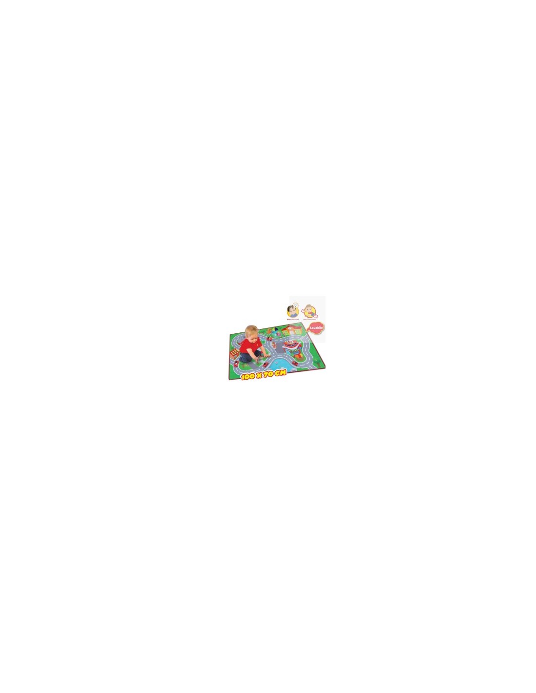 TAPPETO PLAYMAT 85008 100X70CM JUNIOR CITY