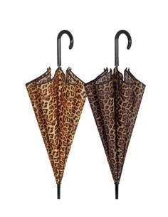 26377 OMBRELLO DONNA LEOPARDATO 61CM AUTOMATICO