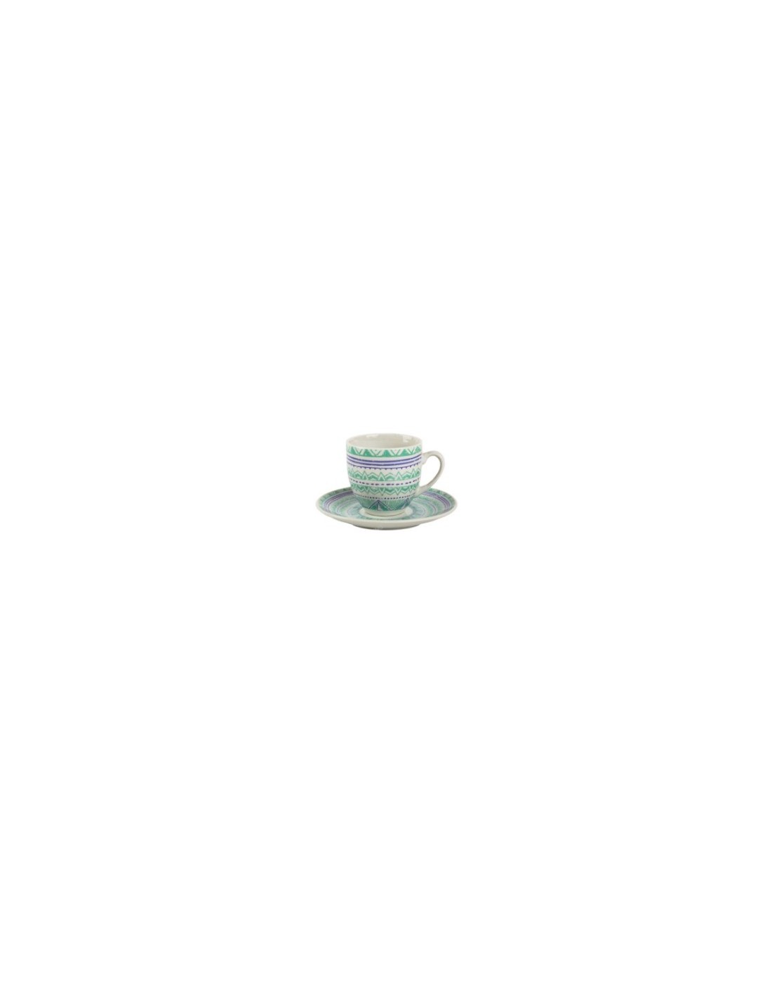 ZAIRA4 CONF 6TZ CAFFE 25435 CON PIATTINO