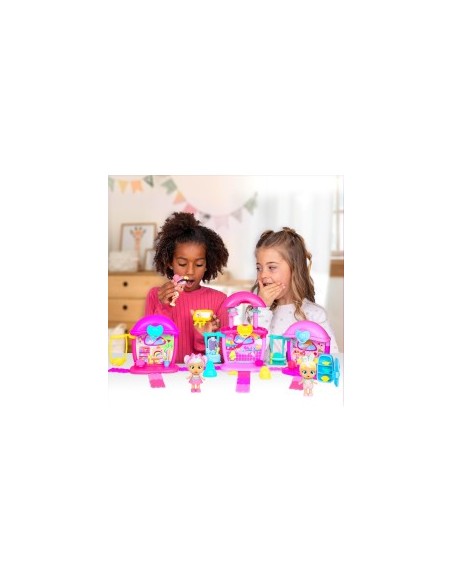 Playtime Cry Babies il Bagno di Bella, Bambola con Mini Playset e 14+ Accessori, Giocattolo per Bambini dai 4 ai 6 Anni
