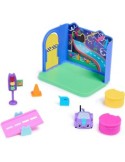Gabby's Dollhouse, Stanza dei Giochi Purr-ific con la Macchinina Carlita, Giocattoli per Bambini dai 3 Anni