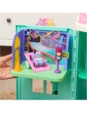 Gabby's Dollhouse, Stanza dei Giochi Purr-ific con la Macchinina Carlita, Giocattoli per Bambini dai 3 Anni