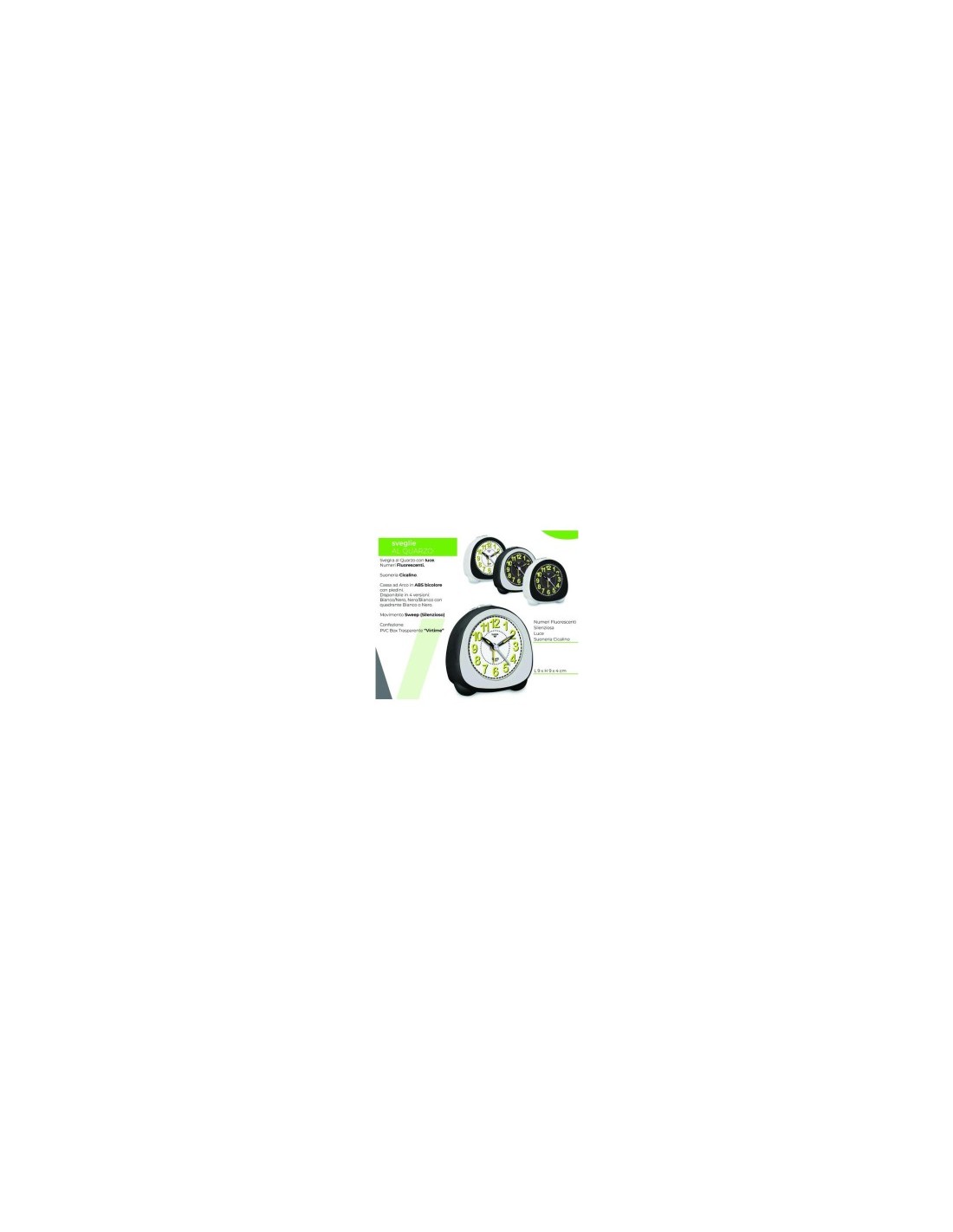 SVEGLIA 7509/20 QUARZO SWEEP ASSORTITO