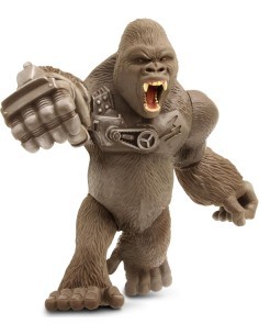"Lanard Gorilla Articolato Cyber Gorilla con Enormi Pugni Schiaccianti, Action Figure Dettagliata per Scene di Battaglia"