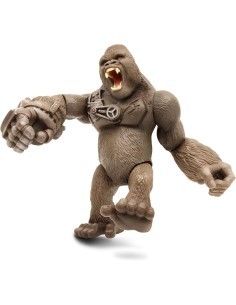 "Lanard Gorilla Articolato Cyber Gorilla con Enormi Pugni Schiaccianti, Action Figure Dettagliata per Scene di Battaglia"