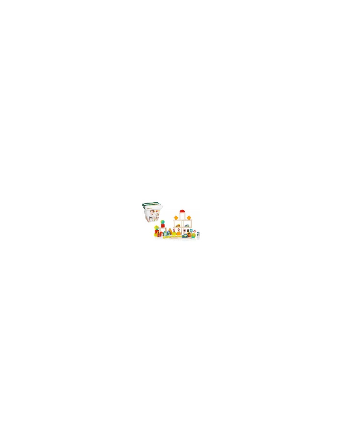 CUBIKA CBK13913 SECCHIELLO COSTRUZIONI LEGNO TOWN FOR BOYS