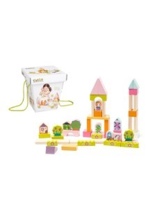 CUBIKA CBK13906 SECCHIELLO COSTRUZIONI LEGNO TOWN FOR GIRLS