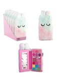 "Create It! Cofanetto Make Up Fluffy 84525 - Set di Trucco per Bambini con Specchio e Accessori, 19 Pezzi"