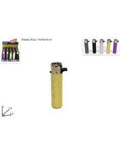 ACCENDINO 200817 PIETRINA USA GETTA GLITTER su TreG Ingrosso