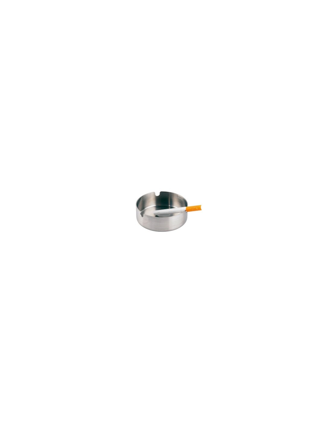 POSACENERE ACCIAIO INOX 8CM