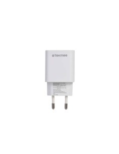Tekmee Caricabatteria rapido da muro con 2 porte USB-C e USB-A 20W
