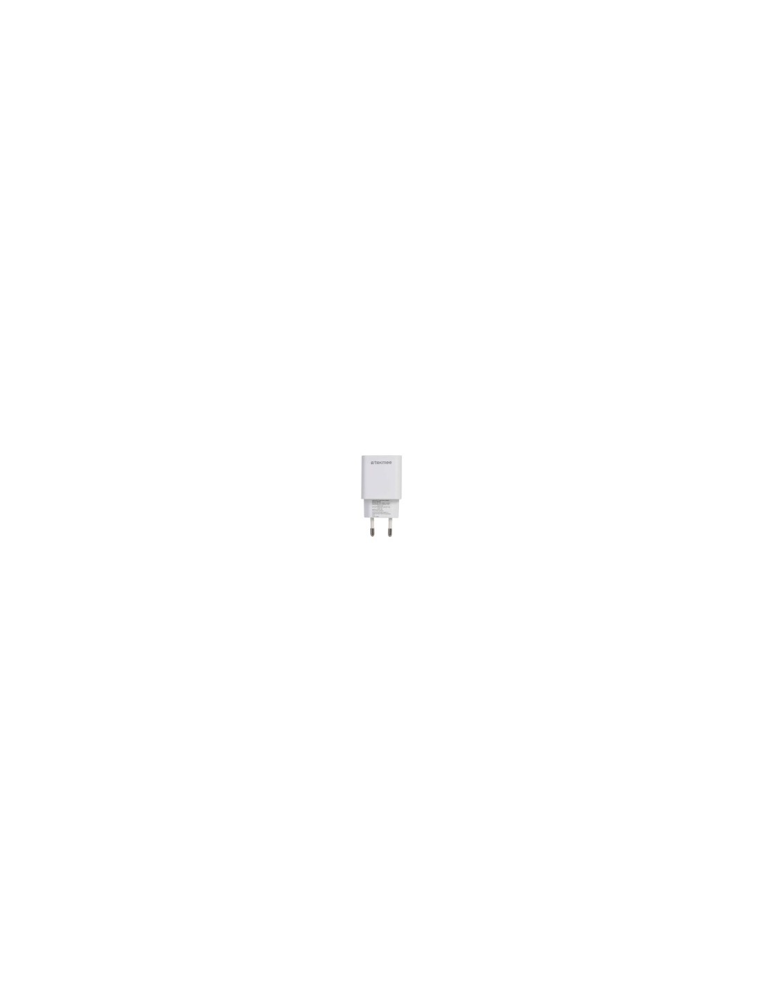 Tekmee Caricabatteria rapido da muro con 2 porte USB-C e USB-A 20W