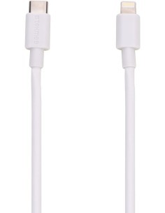 Tekmee Cavo USB 1 metro da Type C a Lightning per iPhone, Ricarica rapida da 2.4A MAX 20W