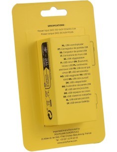 Tekmee Caricabatteria da muro USB Type A da 2.0A 10W