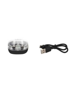 Tekmee coppia di auricolari tws stereo bluetooth crystal wireless