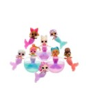 L.O.L. Surprise Mermaids, Giocattoli Sirene, Unboxing Magico, Conchiglia Sorprendente, Accessori e Adesivi, Collezione, Età 3+