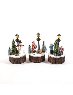 Decorazione Natalizia in Resina 8,5x8,5x13 cm di Natale - La Magia di Natale a casa tua