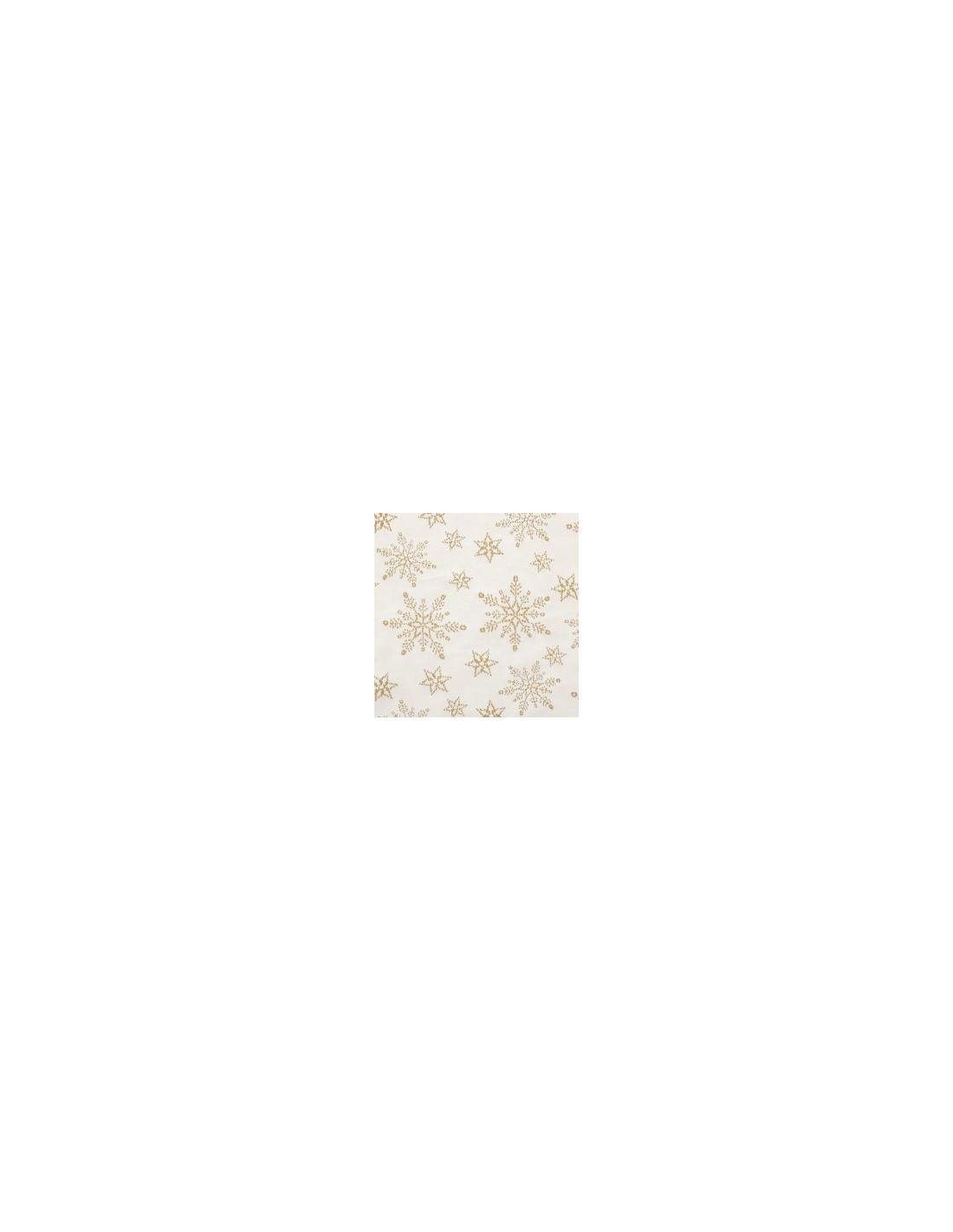 Rotolo di Tessuto di Natale, Velluto Bianco con Paillettes Oro, 28x300 cm, Elegante, Festivo, per Decorazioni e Progetti