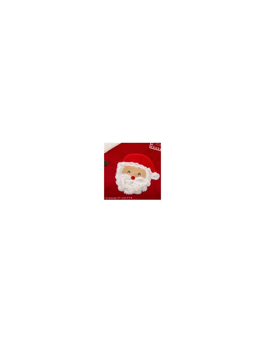 Cuscino Lettera di Natale 30x50cm in Poliestere, Decorazione Festiva, Accessorio Natalizio Elegante