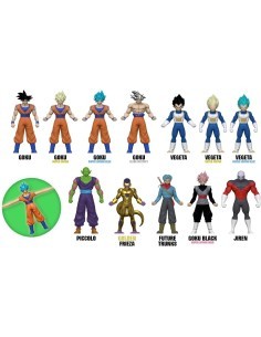 "Silverlit Monster Flex - Statuetta Super Estensibile Dragon Ball Z 15 cm, Collezione di 14 Mostri, Modelli Assortiti