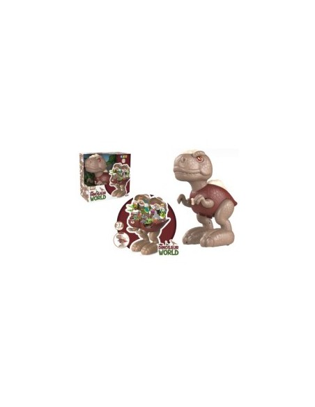 "Big Baby Dino e Playset Tyrannosaurus  la Valle dei Dinosauri, Custodia a Forma di Dinosauro, Gioco Educativo per Bambini"