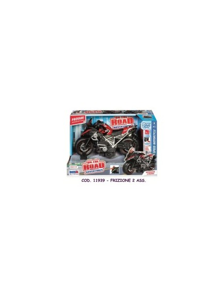 MOTOCICLETTA 11939 CORSA FRIZIONE 1:18 ASSORTITO