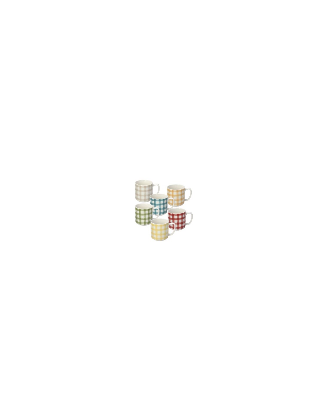 IVY CALEDONIA TAZZA MUG 380CC ASSORTITO
