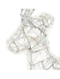 Renna di Natale Thin 3D H60cm: La Magia di Natale con 120 LED