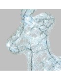 Renna di Natale Thin 3D H60cm: La Magia di Natale con 120 LED
