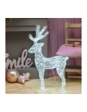 Renna 3D 180LED Bianco Freddo di Natale, La Magia di Natale a casa tua, Illuminazione Festiva
