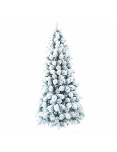 Albero di Natale innevato "Snowy Stone" da 225cm con 1098 rami