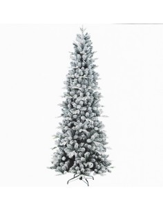 Albero di natale Slim "Poly Carson" da 225cm