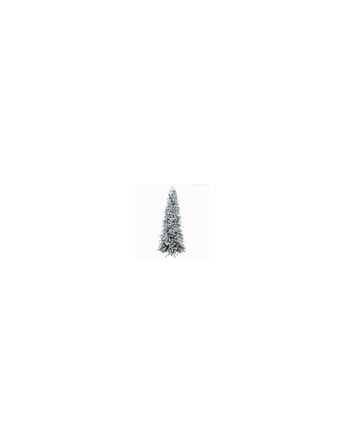 Albero di natale Slim "Poly Carson" da 225cm