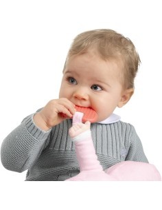 Chicco Gioco La Mia Prima Bambola - Con Cuore Massaggiagengive per Dentizione, Lavabile, 0 Mesi+