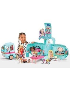 L.O.L. Surprise! Camper Glam N' Go 4 in 1, Set da Gioco con Oltre 50 Sorprese | Età 4+