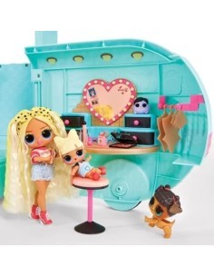 L.O.L. Surprise! Camper Glam N' Go 4 in 1, Set da Gioco con Oltre 50 Sorprese | Età 4+