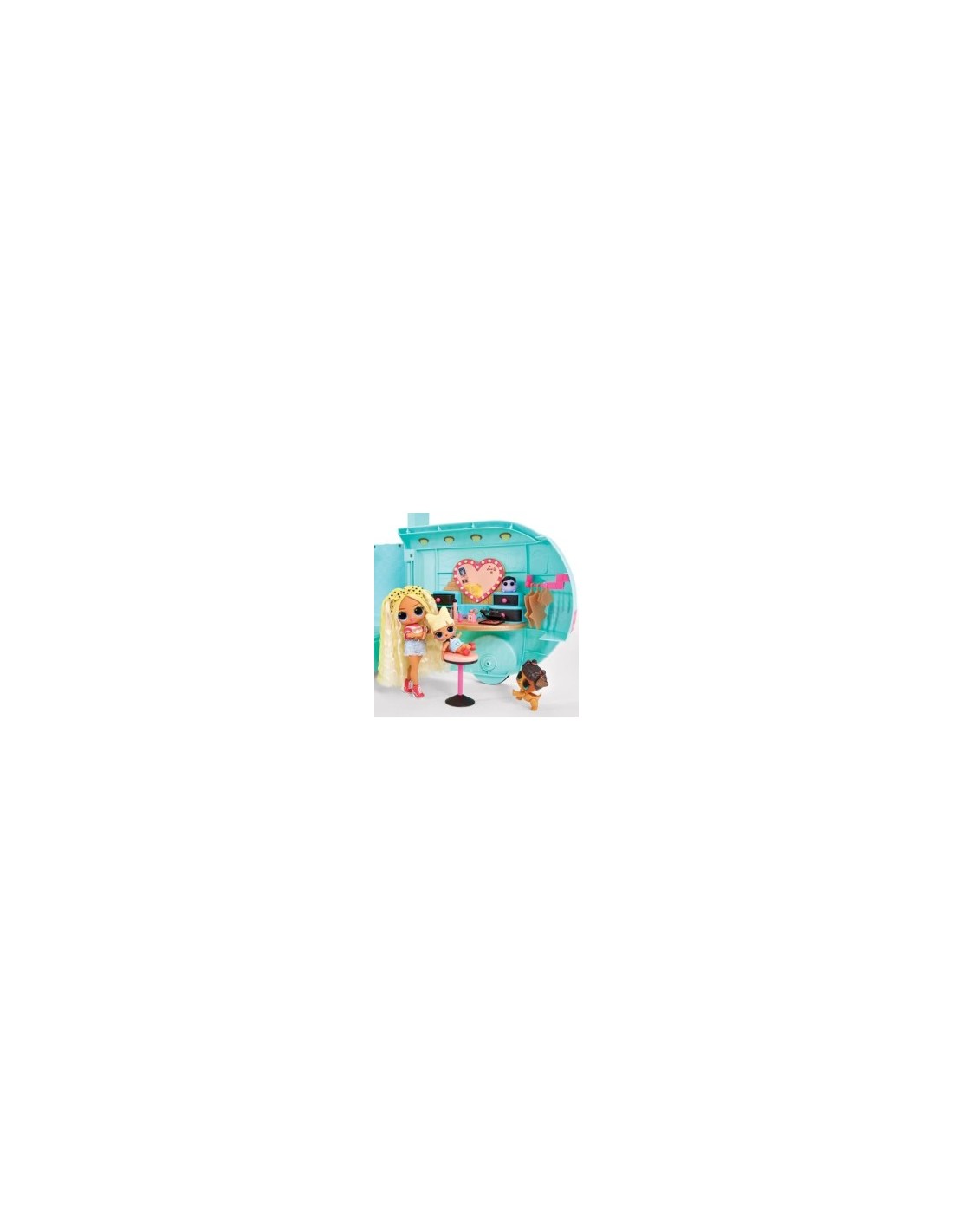 L.O.L. Surprise! Camper Glam N' Go 4 in 1, Set da Gioco con Oltre 50 Sorprese | Età 4+