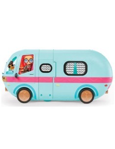 L.O.L. Surprise! Camper Glam N' Go 4 in 1, Set da Gioco con Oltre 50 Sorprese | Età 4+