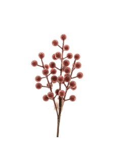 Pick di Natale in Plastica Bacche Rosse 25cm - La Magia di Natale per le tue decorazioni festive