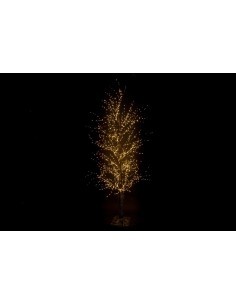 Albero Microled Nero H210 cm 1500 LED Bianco Caldo di Natale - La Magia di Natale a casa tua